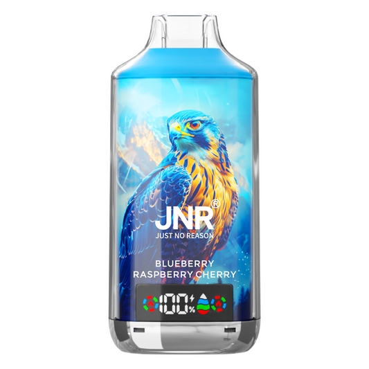 Vape descartável JNR Falcon X 18K Blueberry Raspberry Cherry 18000 puffs comprar em Portugal