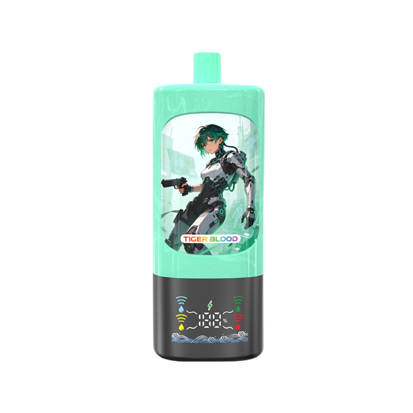 Vape Descartável Tiger Blood – JNR Quads 120K 4em1