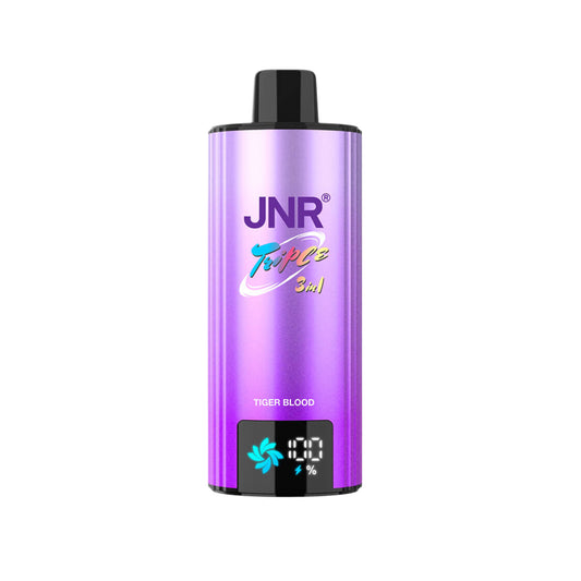 Vape descartável JNR Triple 110K Tiger Blood 2% nicotina 110000 puffs comprar em Portugal