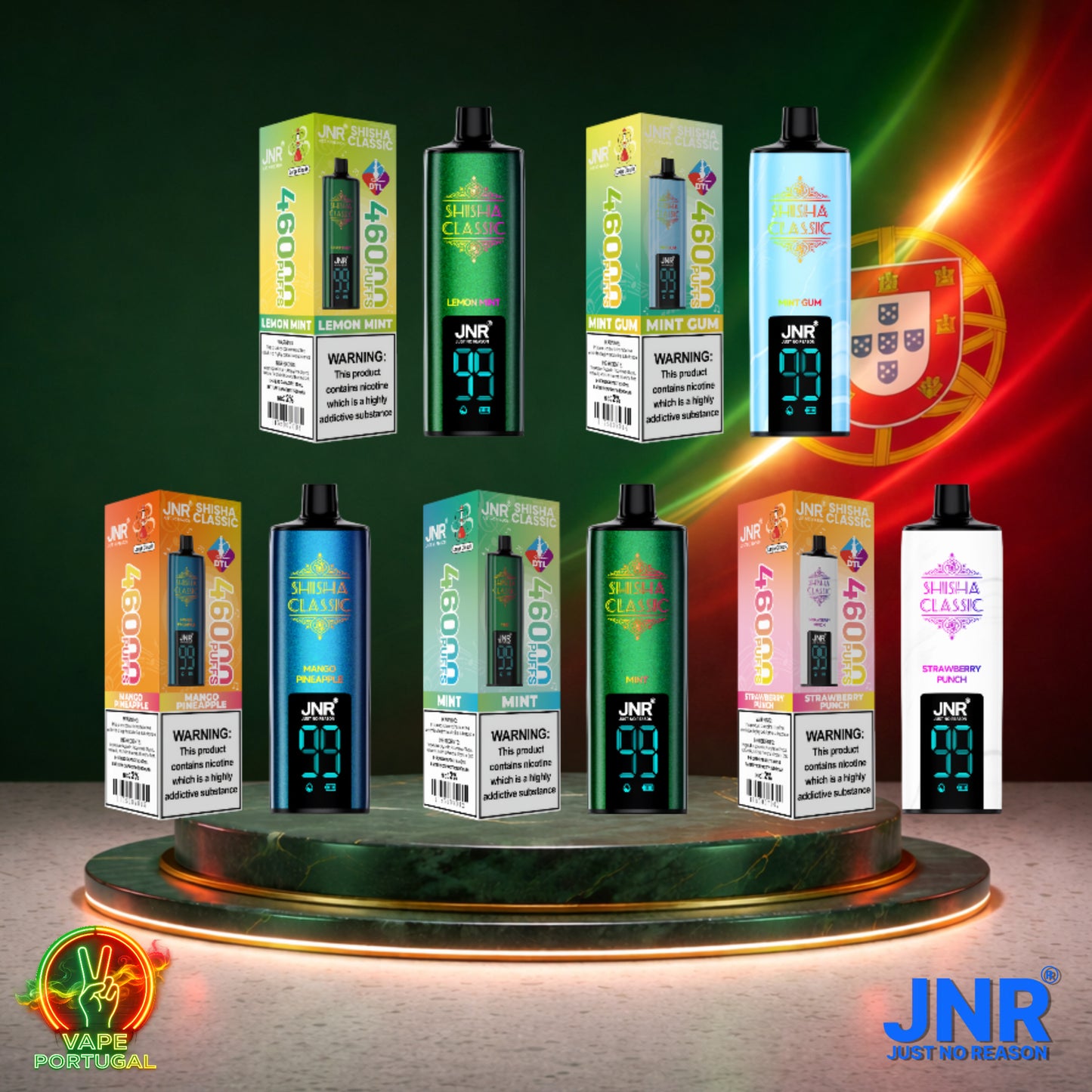 Vape descartável Shisha Classic 46K sabor Mix2 46000 puffs 46K tragadas mais barato