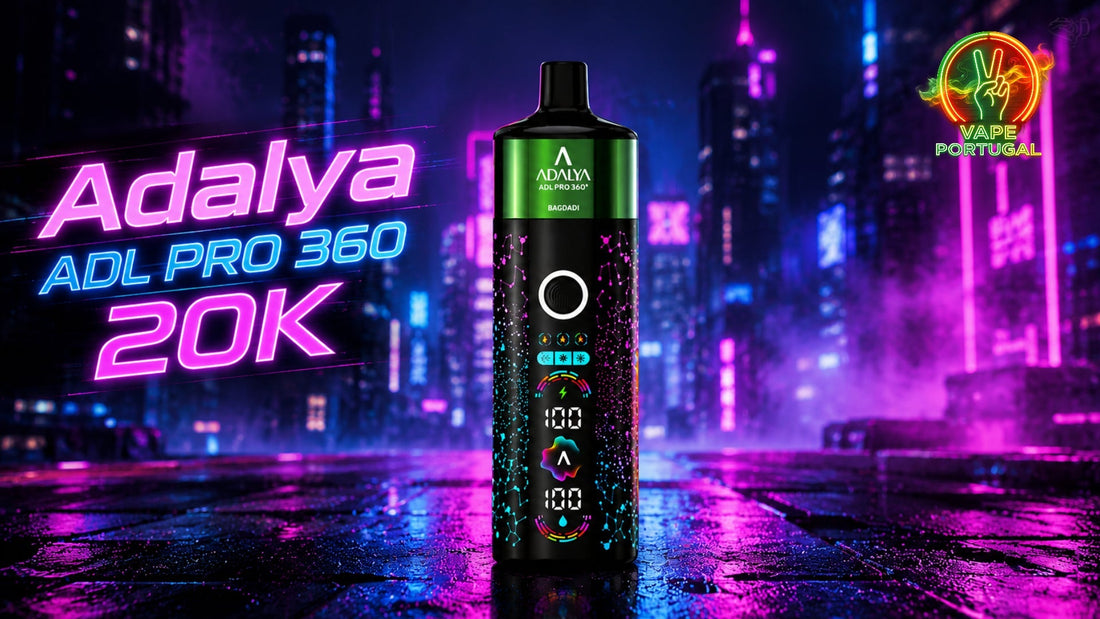 Adalya ADL PRO 360 20K: O Vape Descartável Premium Que Está a Conquistar Portugal