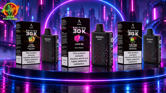 Adalya Edition 30K Puffs Vape Descartável: sabor, tecnologia e autonomia num só dispositivo