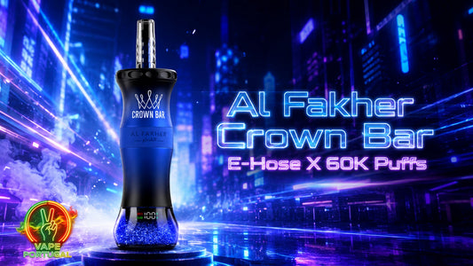 Al Fakher Crown Bar E-Hose X 60K