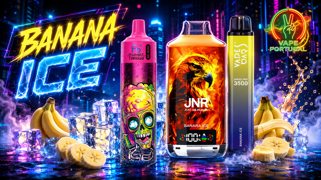Qual é o sabor Banana Ice?