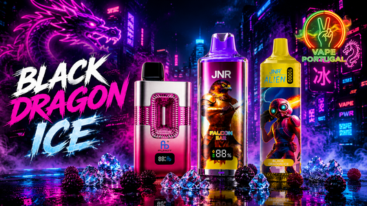 Qual é o sabor Black Dragon Ice?