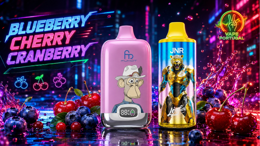 Qual é o sabor Blueberry Cherry Cranberry?