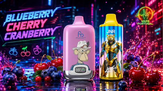 Qual é o sabor Blueberry Cherry Cranberry?