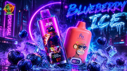 Blueberry Ice: o sabor fresco de mirtilo que conquista os amantes de vape