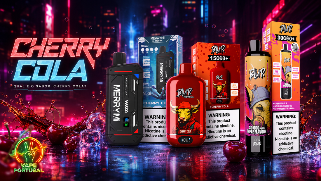 Qual é o sabor Cherry Cola?
