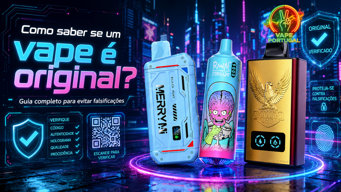 Como saber se um vape é original? Guia completo para evitar falsificações