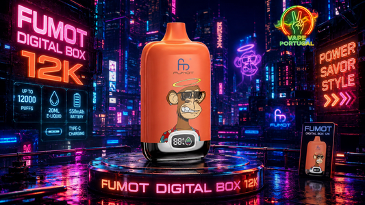 Fumot Digital Box 12K: vale a pena comprar este vape de 12000 puffs?