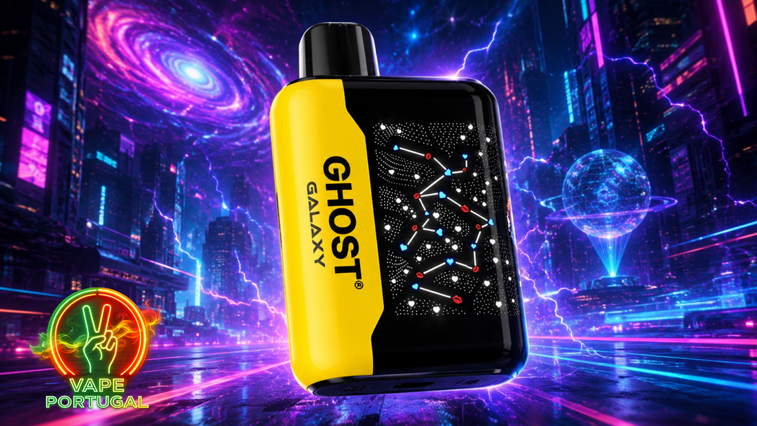 Ghost Galaxy 25K Puffs: potência, tecnologia e sabores de outra galáxia
