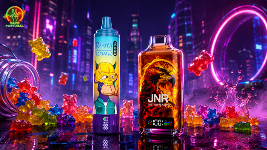 Gummy Bear: o sabor doce e divertido que conquista os fãs de vape em Portugal
