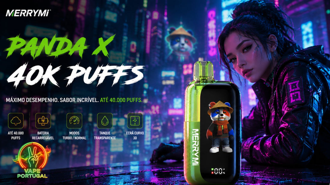 MerryMi Panda X 40K: Um dos Vapes Descartáveis Mais Avançados de 2026