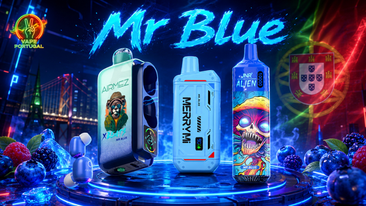 Qual é o sabor Mr Blue?