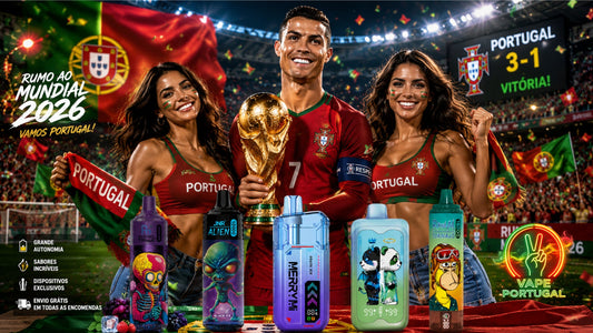 Mundial 2026 e os melhores vapes descartáveis para acompanhar as emoções do futebol – guia da VapePortugal.pt