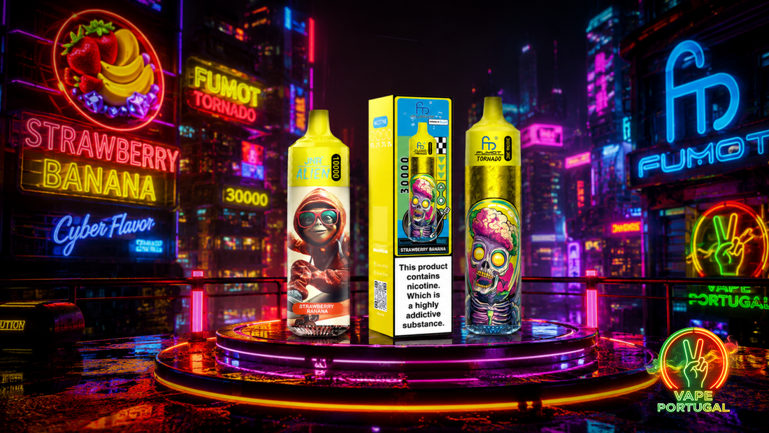 Qual é o sabor Strawberry Banana?