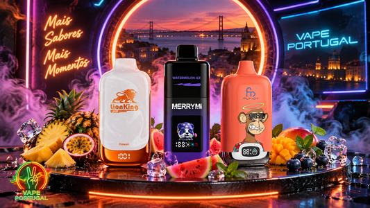 Quantos sabores de vape existem? Descubra a enorme variedade disponível em Portugal