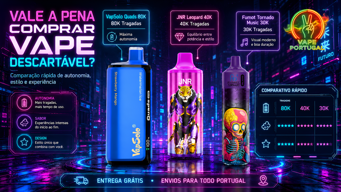 Vale a pena comprar vape descartável?