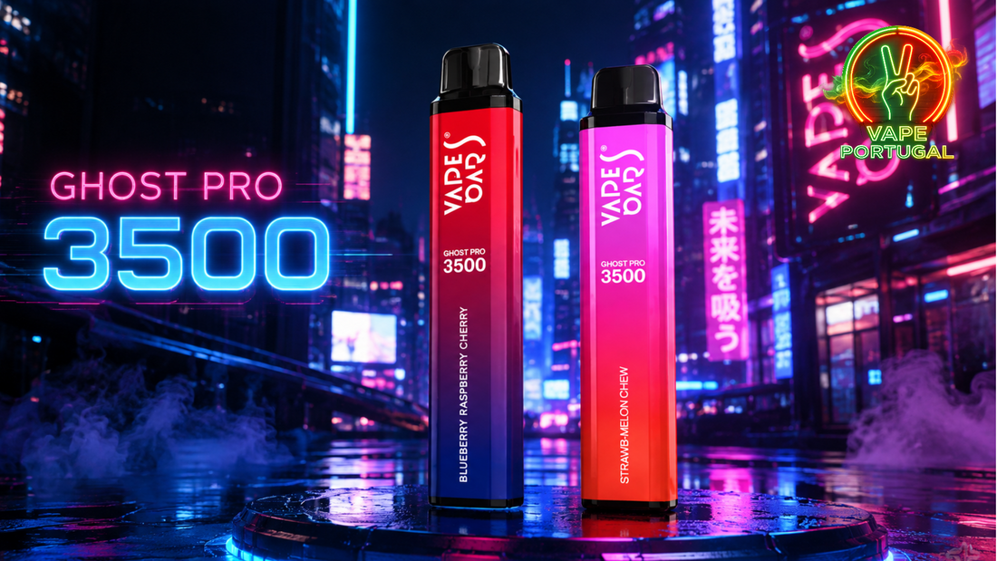 Vape: Descubra o Potente Ghost Pro 3500 Puffs