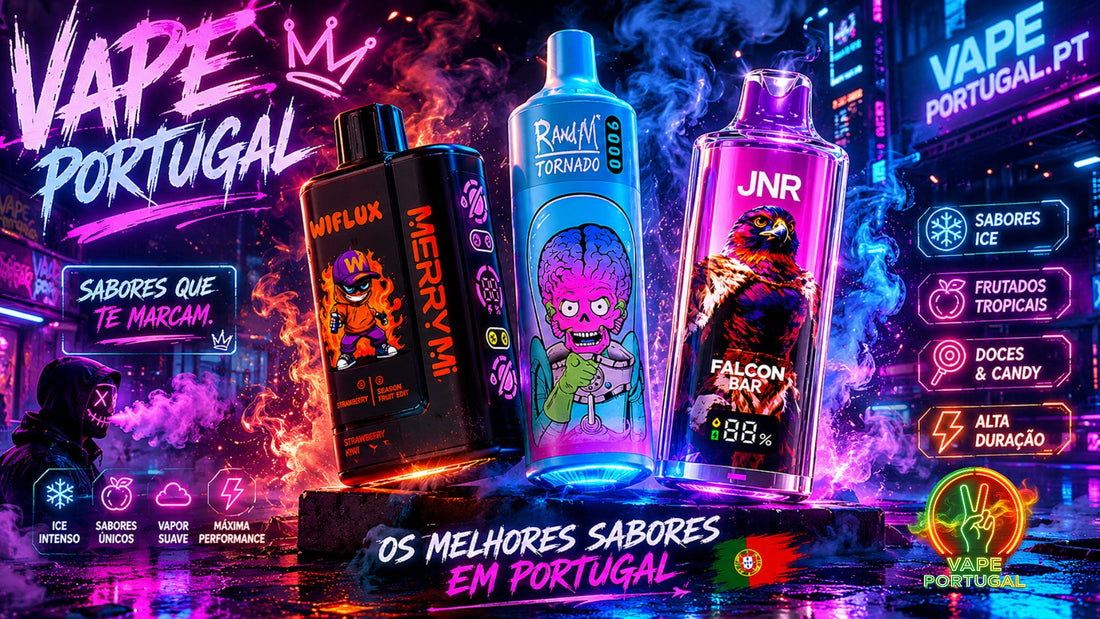 Os Sabores de Vape Mais Populares em Portugal em 2026