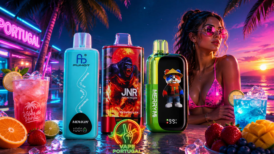 Vape Portugal no Verão: piscina, frutas frescas e vapes descartáveis para uma vibe mais leve