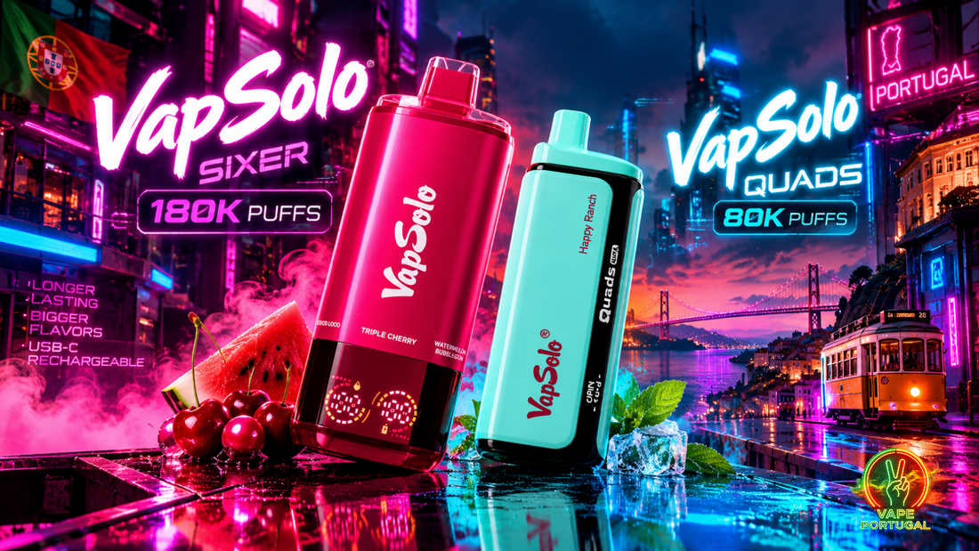 Análise da Marca VapSolo: Por que dominam o mercado de vapes de grande capacidade em Portugal?