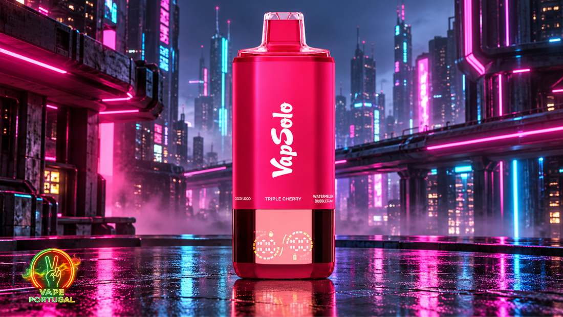 VapSolo® Sixer 180K Puffs: como funciona o dispositivo de seis sabores