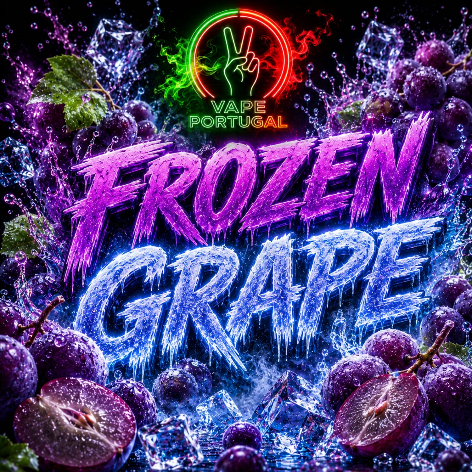 Vapes Descartáveis Frozen Grape 🍇❄️