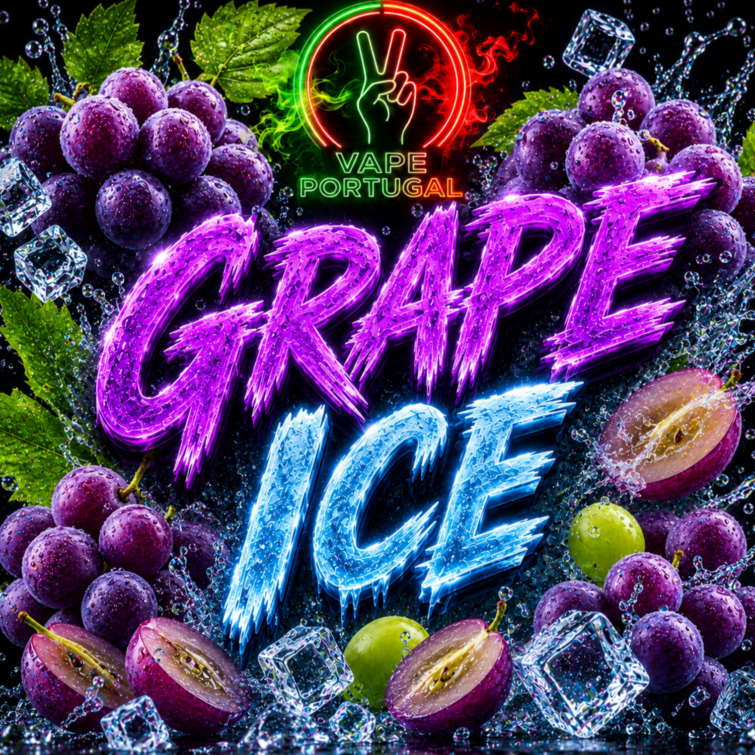 Vapes Descartáveis Grape Ice 🍇❄️