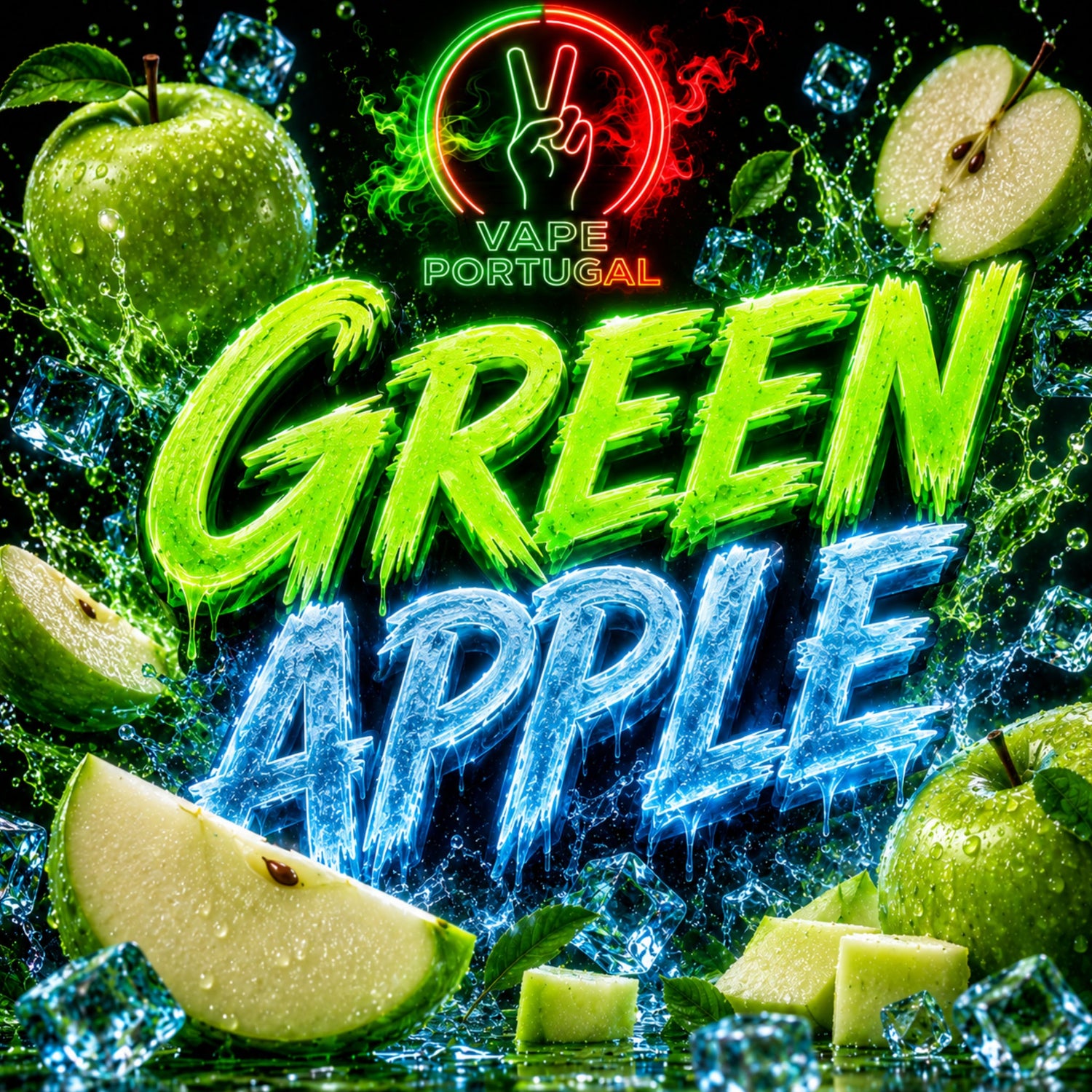 Vapes Descartáveis Green Apple 🍏