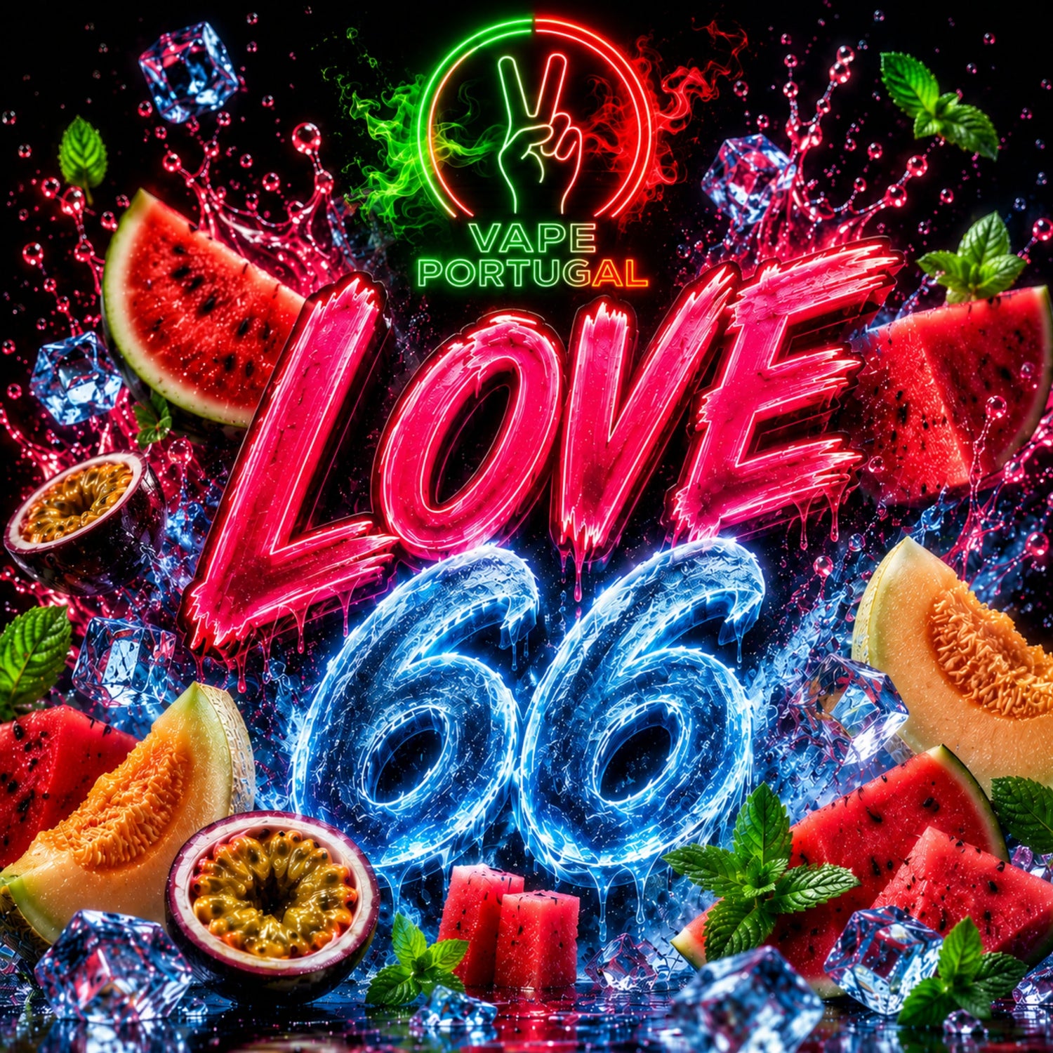 Vapes Descartáveis Love 66 ❤️✨