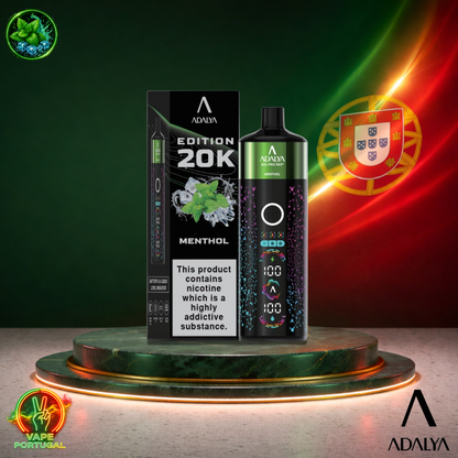Vape descartável Adalya ADL PRO360 20K sabor Menthol 20000 puffs 20K tragadas mais barato