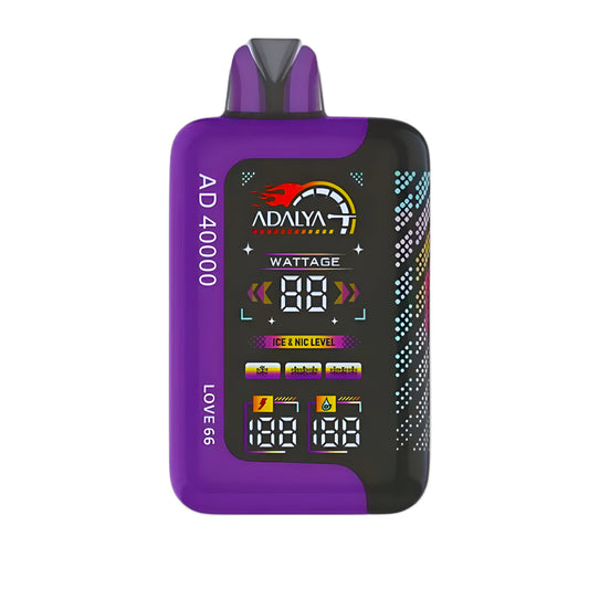 Vape descartável Adalya Aurora 40K alto desempenho com 40000 puffs 40K tragadas ao preço mais barato