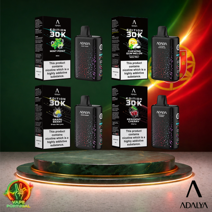 Vape descartável Adalya Edition 30K Vários Sabores Caixa 30000 puffs comprar em Portugal