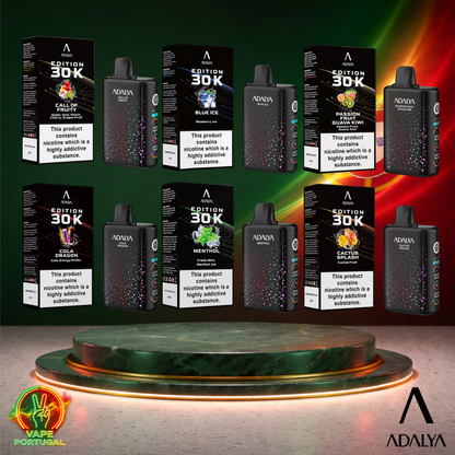 Vape descartável Adalya Edition 30K Vários Sabores Coleção 30000 puffs comprar em Portugal