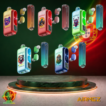 Vape descartável AirMez X Beats 40K sabor Vários Sabores 40000 puffs 40K tragadas mais barato