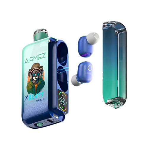 Vape descartável AirMez X Beats 40K sabor Original 40000 puffs 40K tragadas mais barato