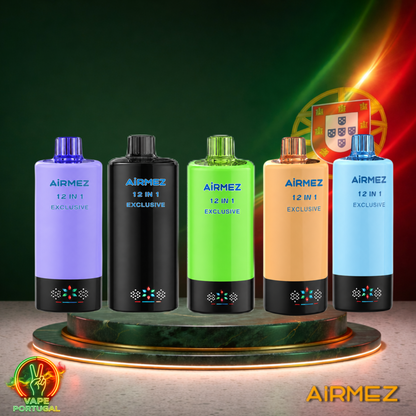 AiRMEZ Exclusive 12em1 300K Puffs | Vape Descartável Portugal 2% Nicotina