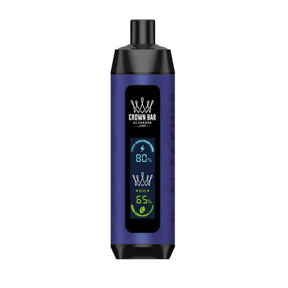 Vape descartável Al Fakher Crown Bar Pro 8K Vários Sabores 8000 puffs 8K tragadas mais barato