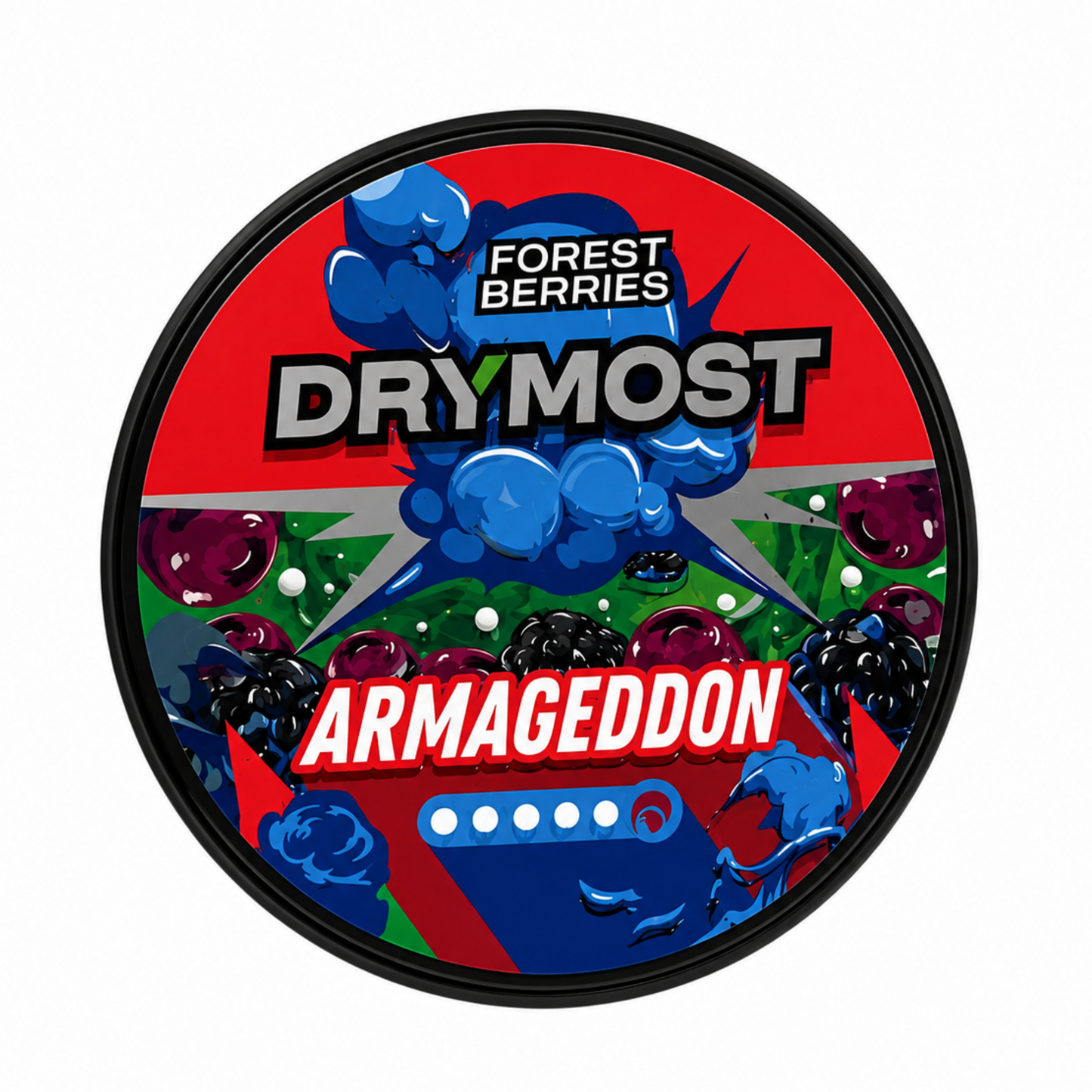 DRYMOST Armageddon 36mg bolsas de nicotina Portugal snus sem tabaco 22 unidades ultra fortes