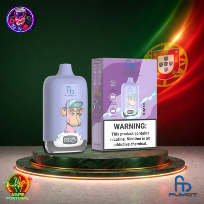 Vape descartável Fumot Digital Box 12K sabor Vimto 12000 puffs 12K tragadas mais barato