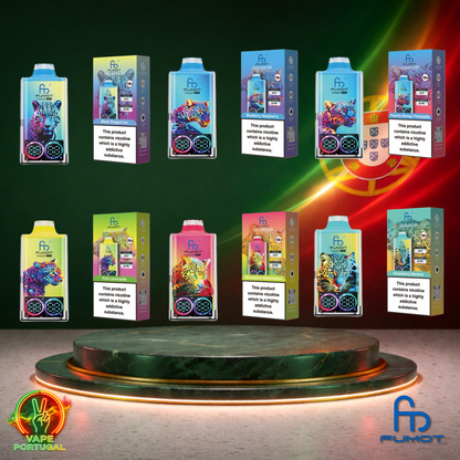 Vape descartável Fumot Leopard 40K sabor Vários Sabores 40000 puffs 40K tragadas mais barato