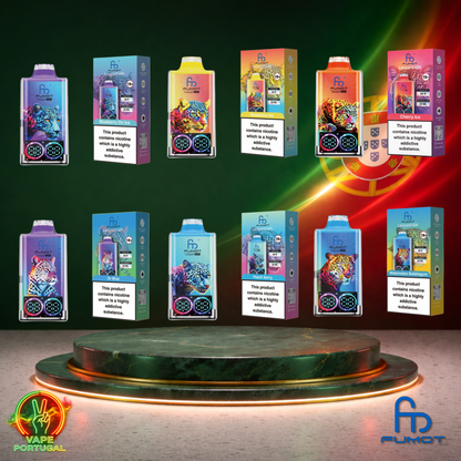Vape descartável Fumot Leopard 40K sabor Vários Sabores 40000 puffs 40K tragadas mais barato