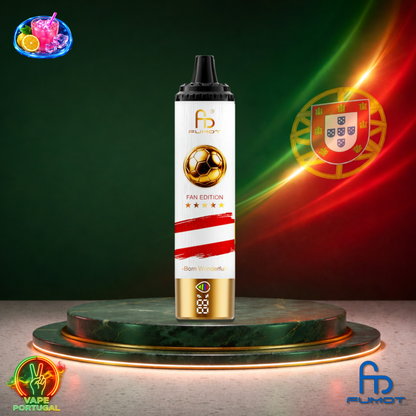 Fumot Tornado 15K Fan Edition Puffs | Vape Descartável Portugal 2% Nicotina