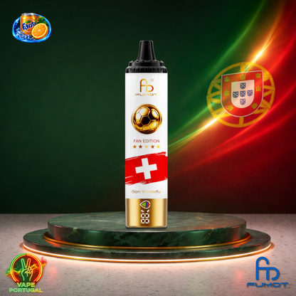 Fumot Tornado 15K Fan Edition Puffs | Vape Descartável Portugal 2% Nicotina