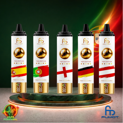 Fumot Tornado 15K Fan Edition Puffs | Vape Descartável Portugal 2% Nicotina