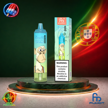 Vape descartável Fumot RandM Tornado 15K sabor Ice Pop 15000 puffs 15K tragadas mais barato