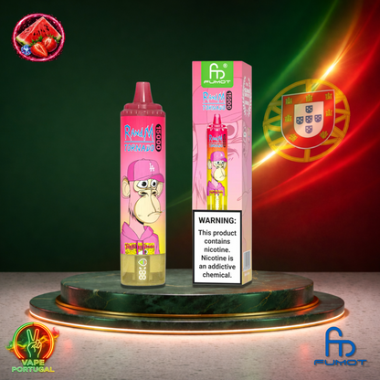 Vape descartável Fumot RandM Tornado 15K sabor Lush Ice 15000 puffs 15K tragadas mais barato