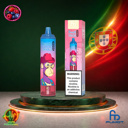 Vape descartável Fumot RandM Tornado 15K sabor Mixed Berries 15000 puffs 15K tragadas mais barato